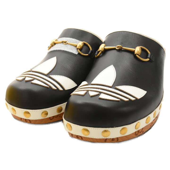楽天市場】GUCCI(グッチ) サイズ:8 ×adidas clog sandals クロッグ 