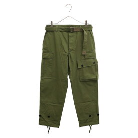 Sacai(サカイ) サイズ:1 23SS×WTAPS-MILL TROUSER 01 Pants×ダブルタップス ミリタリーカーゴパンツ カーキ 23-03240M【中古】【程度A】【カラーグリーン】【取扱店舗BRING京都河原町店】