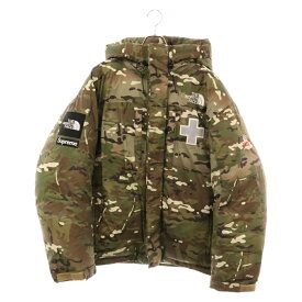 SUPREME(シュプリーム) サイズ:XL 22SS×THE NORTH FACE Summit Series Rescue Baltoro Jacket ノースフェイス サミットシリーズ レスキュー バルトロジャケット カモフラ柄 ダウンジャケット【中古】【程度B】【カラーグリーン】【取扱店舗BRING札幌店】