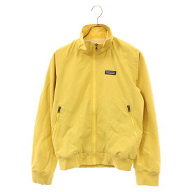 PATAGONIA(パタゴニア) サイズ:XS 19SS Baggies Jacket バギーズ ハイネック ナイロン ジャケット イエロー 28151【中古】【程度B】【カラーイエロー】【取扱店舗BRING THRIFT CLOSET】