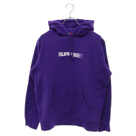 SUPREME(シュプリーム) サイズ:M 20SS Motion Logo Hooded Sweatshirt モーション ロゴ プルオーバー パーカー パープル【中古】【程度B】【カラーパープル】【取扱店舗BRING渋谷ANNEX店】