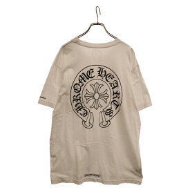 CHROME HEARTS(クロムハーツ) サイズ:XL HORSESHOE TEE ホースシュープリント半袖Tシャツ ホワイト【中古】【程度B】【カラーホワイト】【取扱店舗原宿】