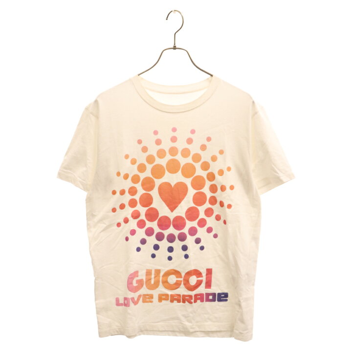 楽天市場】GUCCI(グッチ) サイズ:XS 22SS Love Parade print Tee ラブ 
