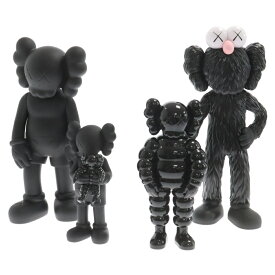 MEDICOM TOY(メディコムトイ) ×KAWS OPEN EDITION #2 Family "Black"×カウズ オープンエディション ファミリー フィギュア ブラック【中古】【程度A】【カラーブラック】【取扱店舗BRING仙台店】