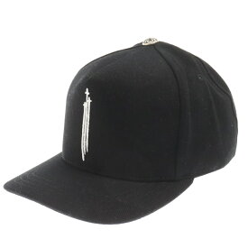 CHROME HEARTS(クロムハーツ) BASEBALL CAP DENIM RS3 ベースボール リチャードスターク デニム ベースボールキャップ 帽子 ブラック【中古】【程度A】【カラーブラック】【取扱店舗渋谷】