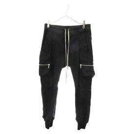 Rick Owens(リックオウエンス) サイズ:40 MASTODON CARGO RU01D3396BA マストドンカーゴロングパンツ サルエルパンツ ブラック【中古】【程度A】【カラーブラック】【取扱店舗名古屋】