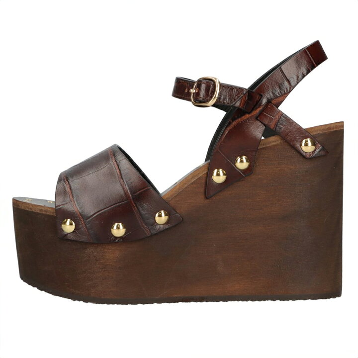 楽天市場】CELINE(セリーヌ) サイズ:36 Wood Sole Sandals BF1109  