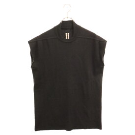 Rick Owens(リックオウエンス) サイズ:M 22AW ハイネック ウールノースリーブニット RR02B2679-M ブラック【中古】【程度A】【カラーブラック】【取扱店舗BRING渋谷ANNEX店】