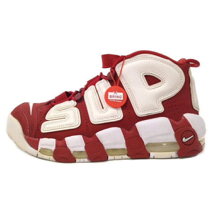 楽天市場】NIKE(ナイキ) サイズ:27.0cm ×SUPREME AIR MORE UPTEMPO 