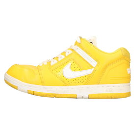 SUPREME(シュプリーム) サイズ:27.0cm NIKE SB Air Force 2 Varsity Maize エスビー エアフォース2 バーシティ メイズ ローカットスニーカー シューズ イエローUS9/27cm AA0871-717【中古】【程度B】【カラーイエロー】【オンライン限定商品】