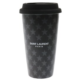 SAINT LAURENT PARIS(サンローランパリ) stars Coffee mug in ceramic コーヒー マグカップ タンブラー ブラック 661053【新古品/中古】【程度S】【カラーブラック】【オンライン限定商品】