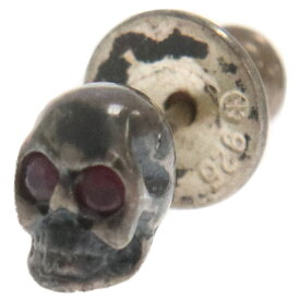 ROYAL ORDER(ロイヤルオーダー) SKULL STUDS スカルスタッズピアス シルバー【中古】【程度B】【カラーシルバー】【オンライン限定商品】