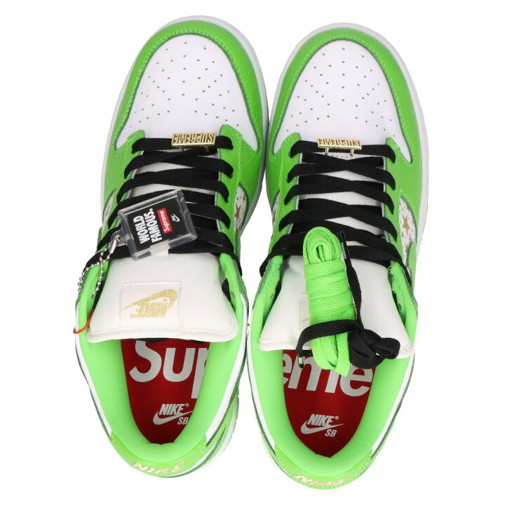 supreme nike sb dunk low US9.5 27.5cm 緑 