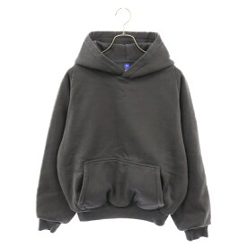 Yeezy Gap Engineered by Balenciaga(イージー ギャップ エンジニアードバイ バレンシアガ) サイズ:XS LOGO SHRUNKEN HOODIE ロゴ シュランクン フーディー プルオーバーパーカー グレー【中古】【程度A】【カラーグレー】【取扱店舗原宿】