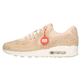 NIKE(ナイキ) サイズ:27.0cm AIR MAX 90 LASER DC7948-100 エアマックス90 レーザー ローカットスニーカー US9/27cm ベージュ【新古品/中古】【程度S】【カラーベージュ】【取扱店舗BRING仙台店】