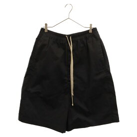 Rick Owens(リックオウエンス) サイズ:48 14AW BIG SHORTS ビッグショーツ ドローストリング サルエル ハーフパンツ ブラック RR14F2320-TE【中古】【程度B】【カラーブラック】【取扱店舗BRING渋谷ANNEX店】