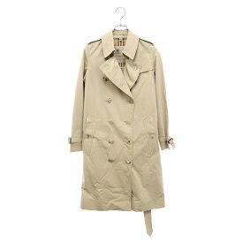 BURBERRY(バーバリー) サイズ:34 トレンチコート ロング ジャケット レディース ベージュ【中古】【程度B】【カラーベージュ】【オンライン限定商品】