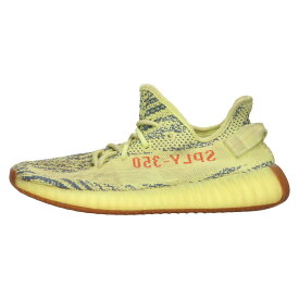 adidas(アディダス) サイズ:26.5cm/US8.5 YEEZY BOOST 350 V2 SEMIFROZEN イージーブースト ローカットスニーカーセミフローズン イエロー B37572 26.5cm/US8.5【中古】【程度B】【カラーイエロー】【取扱店舗原宿】