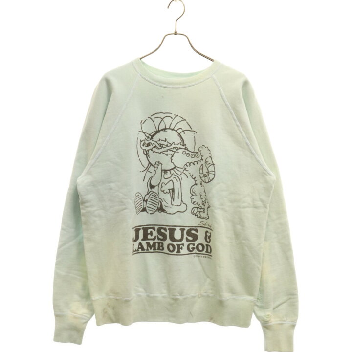 楽天市場】SAINT MICHAEL(セントマイケル) サイズ:L 23AW JESUS CREW 
