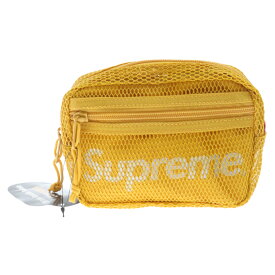 SUPREME(シュプリーム) 20SS Small Shoulder Bag スモール ナイロン メッシュ ショルダーバッグ カバン ポーチ イエロー【新古品/中古】【程度S】【カラーイエロー】【オンライン限定商品】