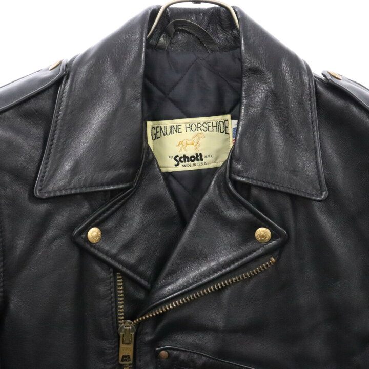楽天市場】SCHOTT(ショット) サイズ:36 GENUINE HORSEHIDE ホース 