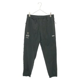 F.C.R.B./F.C.Real Bristol/FCRB(エフシーアールビー/エフシーレアルブリストル) サイズ:M 20SS 4WAY STRETCH SIDE LINE PANTS ストレッチ サイドライン ナイロン パンツ ブラック FCRB-200042【中古】【程度B】【カラーブラック】【オンライン限定商品】