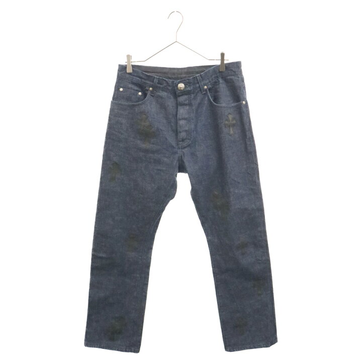 楽天市場】CHROME HEARTS(クロムハーツ) サイズ:34 DENIM CROSS PATCH 