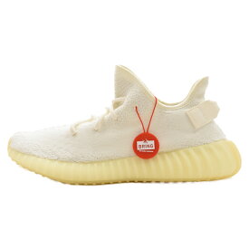 adidas(アディダス) サイズ:US9.5/27.5cm YEEZY BOOST 350 V2 CREAM WHITE イージーブースト ローカットスニーカー ホワイト US9.5/27.5cm CP9366【新古品/中古】【程度S】【カラーホワイト】【取扱店舗BRING心斎橋店】