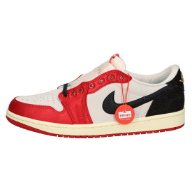 NIKE(ナイキ) サイズ:26.0cm × Trophy Room AIR JORDAN1 LOW OS FN0432-100 トロフィールーム エアジョーダン1 ローカットスニーカー US8/26cm レッド/ホワイト/ブラック【新古品/中古】【程度S】【カラーレッド】【取扱店舗BRING京都河原町店】