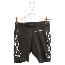 CHROME HEARTS(クロムハーツ) サイズ:S × MATTY BOY FLAMES BIKER SHORTS × マッティボーイ バイカーショーツ ハーフパンツ レディース ブラック【中古】【程度B】【カラーブラック】【取扱店舗原宿】