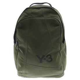 Y-3(ワイスリー) 23AW CL BP クラシック ロゴバックパック カーキ IJ9883【中古】【程度B】【カラーグリーン】【取扱店舗BRING THRIFT CLOSET】