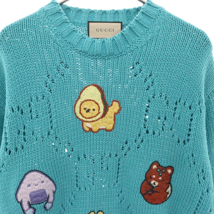 楽天市場】GUCCI(グッチ) サイズ:XL 23AW アニマル カラーケーブル 