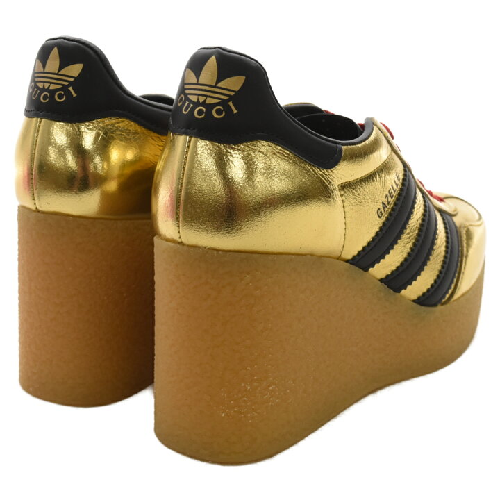 楽天市場】GUCCI(グッチ) サイズ:35 ×adidas wedge Gazelle 725628 