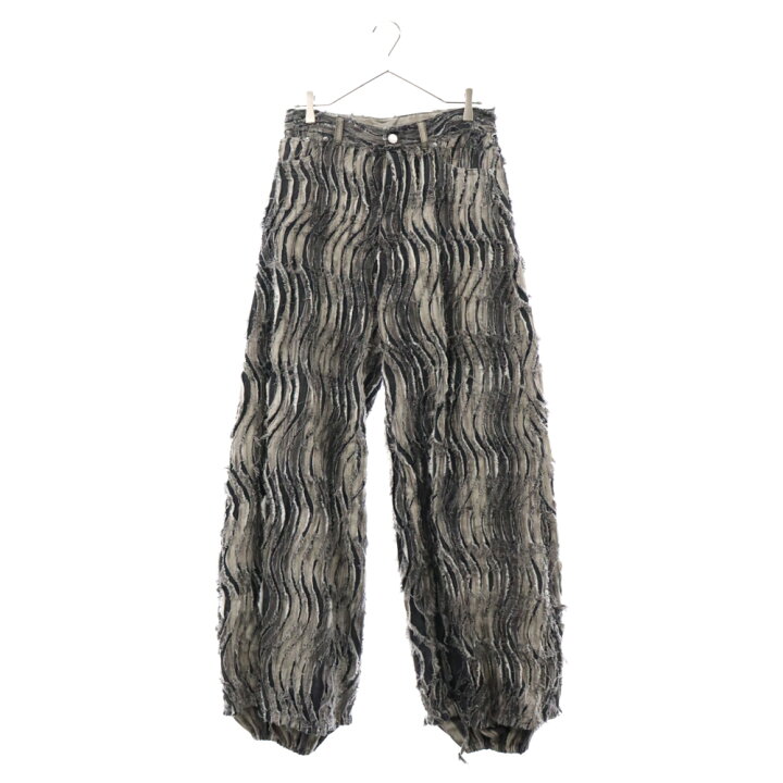 楽天市場】TAAKK(ターク) サイズ:1 23AW FRINGE DENIM PANTS フリンジ 