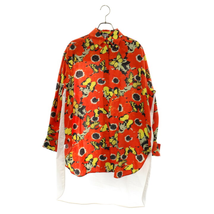 楽天市場】LOEWE(ロエベ) サイズ:32 Pansies Panelled Shirt パンジー 