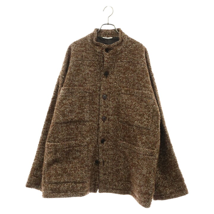 楽天市場】AURALEE(オーラリー) サイズ:5 22AW WOOL ALPACA HERINGBONE 