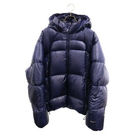 SUPREME(シュプリーム) サイズ:L 23AW Featherweight Down Puffer Jacket フェザーウェイトダウンジャケット ネイビー【中古】【程度B】【カラーネイビー】【オンライン限定商品】