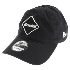 F.C.R.B./F.C.Real Bristol/FCRB(エフシーアールビー/エフシーレアルブリストル) 23SS × NEW ERA EMBLEM 9THIRTY CAP ニューエラ エンブレム ロゴ キャップ 帽子 ブラック FCRB-230116【中古】【程度B】【カラーブラック】【オンライン限定商品】