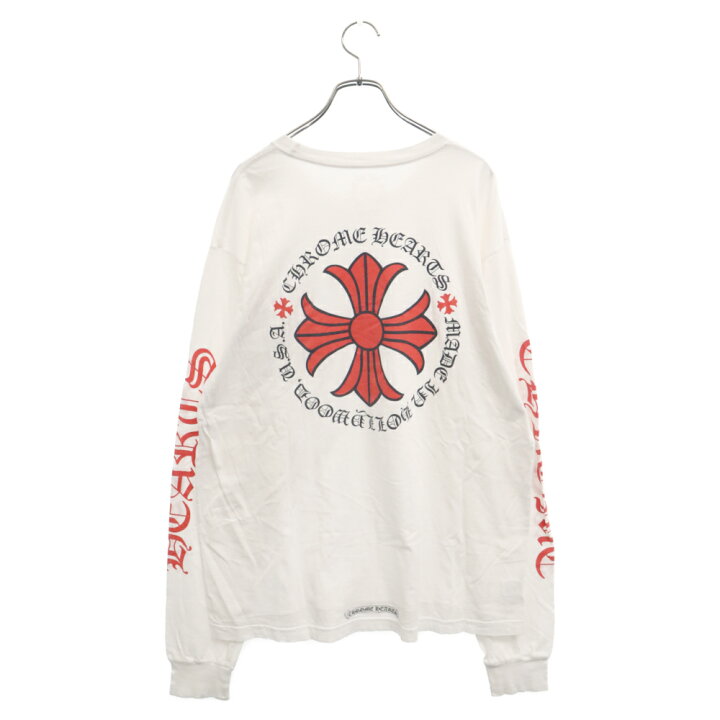 楽天市場】CHROME HEARTS(クロムハーツ) サイズ:XL Red Cross L/S Tee 
