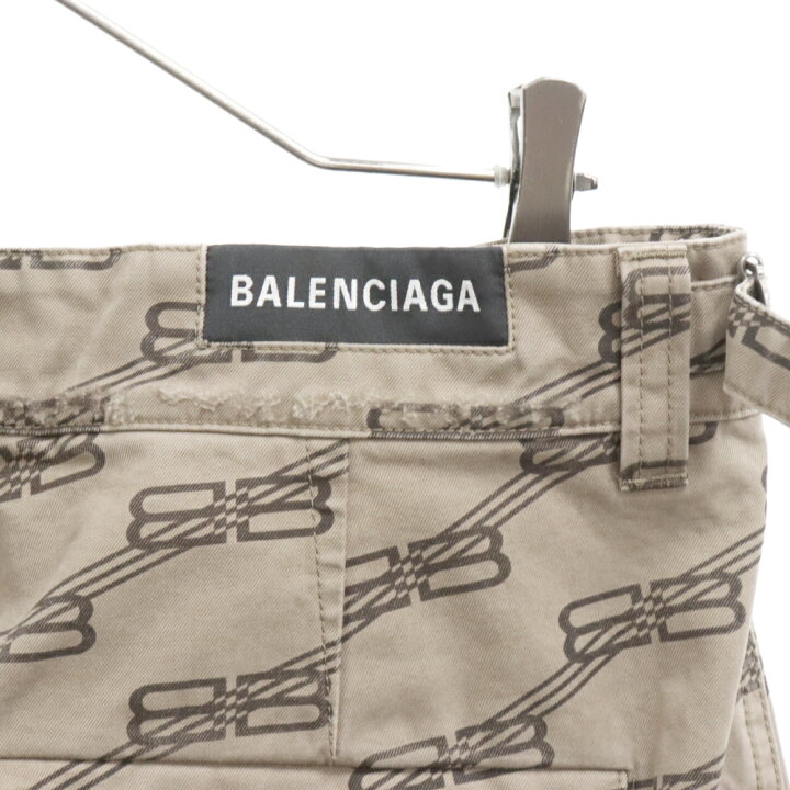 楽天市場】BALENCIAGA(バレンシアガ) サイズ:XS BB Monogram カーゴ 