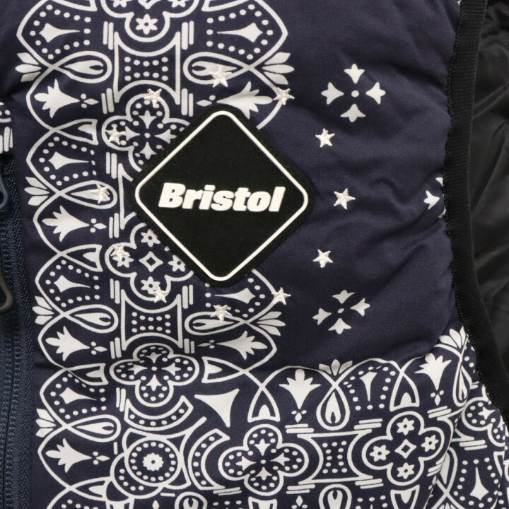 FCRB 22AW DOWN VEST BLACK BANDANA ペイズリー - メルカリ - ダウン 