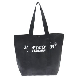 UNDERCOVER(アンダーカバー) 20AW Logo Tote Bag ロゴ トートバッグ ハンドバッグ ブラック UCZ4B12【中古】【程度B】【カラーブラック】【オンライン限定商品】