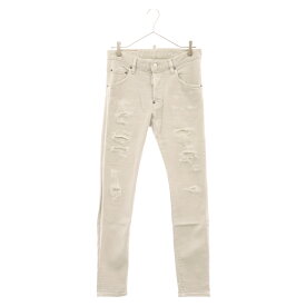 DSQUARED2(ディースクエアード) サイズ:44 21SS TRASH WASH SUPER TWINKY JEAN S71LB0885 スーパーツインキー ジーンズ ダメージ加工デニムパンツ グレー【中古】【程度B】【カラーグレー】【取扱店舗BRING札幌店】