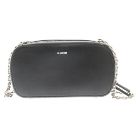 JIL SANDER(ジルサンダー) 23SS traditional Crossbody Bag トラディショナル チェーン レザー ショルダーバッグ ブラック J55WG0003【新古品/中古】【程度S】【カラーブラック】【オンライン限定商品】