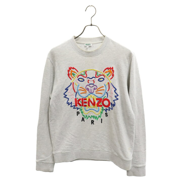 楽天市場】KENZO(ケンゾー) サイズ:S タイガーロゴ刺繍 クルーネック 