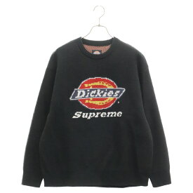 SUPREME(シュプリーム) サイズ:M 22AW×Dickies Sweater ディッキーズ ニットセーター ブラック【中古】【程度A】【カラーブラック】【取扱店舗原宿】