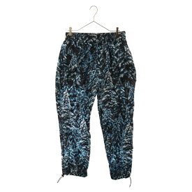 Palm Angels(パームエンジェルス) サイズ:XL 19SS Pine Camouflage Track Pants パインカモフラージュトラックパンツ ブルー/ブラック PMCA012S19545054【中古】【程度B】【カラーブルー】【取扱店舗BRING福岡天神店】