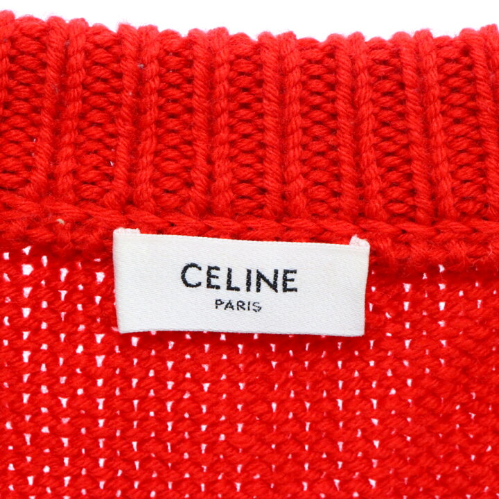 楽天市場】CELINE(セリーヌ) サイズ:M 21SS ボクシークルーネック 