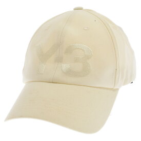 Y-3(ワイスリー) CLASSIC LOGO CAP クラシック ロゴ刺繍 カーブキャップ 帽子 GK0628 23F001 ホワイト【中古】【程度A】【カラーホワイト】【オンライン限定商品】