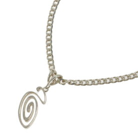 STUSSY(ステューシー) 24SS Jewelry Swirly S Chain Necklace Sterling Silver ジュエリー スウィルリー S チェーン ネックレス Sロゴネックレス シルバー【中古】【程度A】【カラーシルバー】【取扱店舗BRING仙台店】